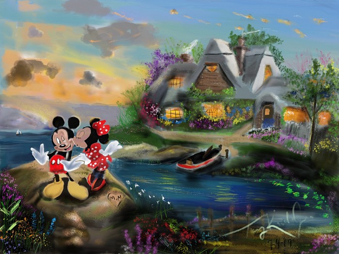 Mickey and Minnie by Tmagik