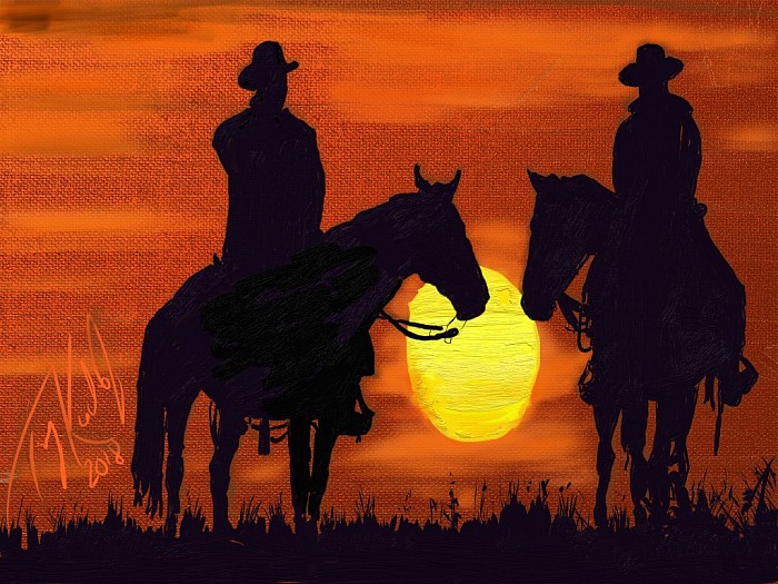 Sunset Cowboys